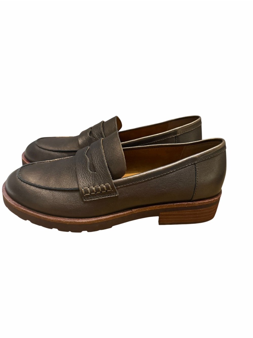 Kork-Ease Leather Penny Loafers Women’s Size 7.5M NWOB
